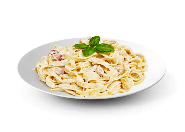 Tagliatelles carbonara