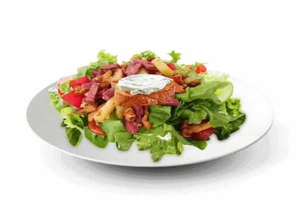Salade chèvre chaud