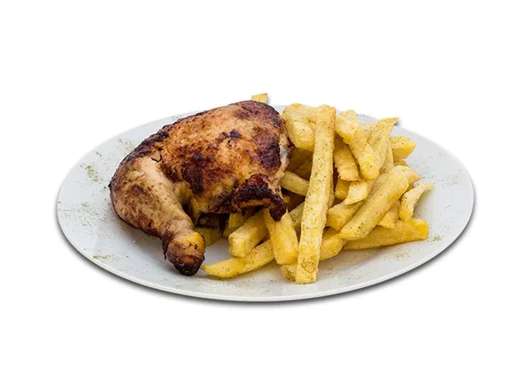 Assiette cuisse de poulet