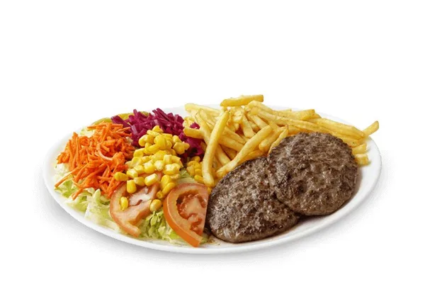 Assiette steak haché